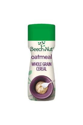 Picture of Beech Nut Oatmeal Whole Grain Baby Cereal 8 Oz