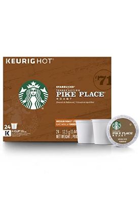 Picture of Starbucks Pike Place Roast Chocolate & Toasted Nut K-Cups 24 Pc