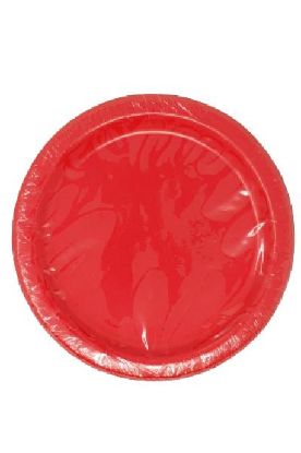 Picture of Unique Red Paper Plates 20 Count 7 In