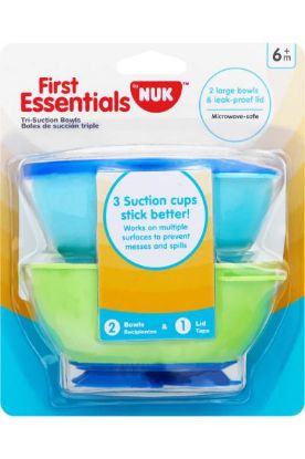 Picture of Nuk Trisuction Plates 2 Ct