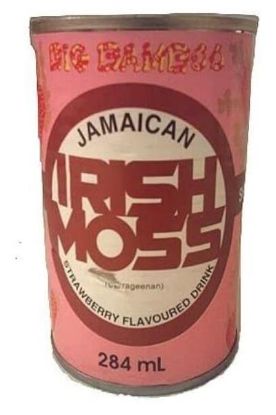 Picture of Big Bamboo Irish Moss Strawberry Drink 284 Ml