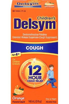 Picture of Delsym 12 Hour Cough Relief Orange 5 Oz