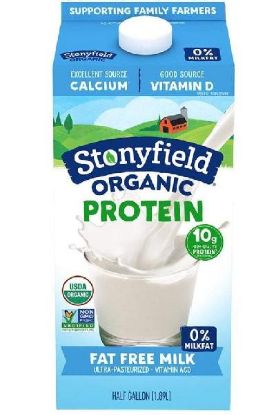 Picture of Stonyfield Organic Protein Fat Free Milk 1.89 L