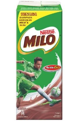 Picture of Nestle Milo Uht Malt And Cocoa Flavored Milk Drink 1 Liter