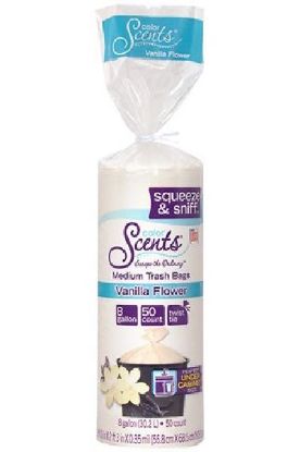 Picture of Squeeze & Sniff Scented Trash Bags 50 Ct