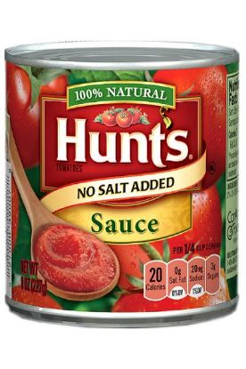Picture of Hunt/'s Tomato Sauce No Salt Added 8 Oz