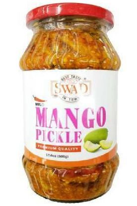 Picture of Swad Mild Mango Pickle 500 Grams