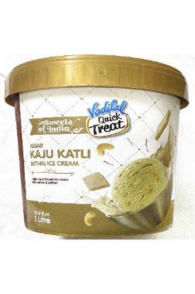 Picture of Vadilal Kesar Kaju Katli Mithai Ice Cream 33.8 Oz
