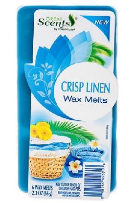 Picture of Great Scents Linen Crisp Wax Melts 2.30 Oz