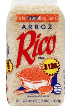 Picture of Rico Enriched Parboiled Long Grain Rice 10 Lb