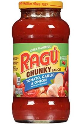 Picture of Ragu Chunky Sauce Tomato Garlic & Onion 24 Oz
