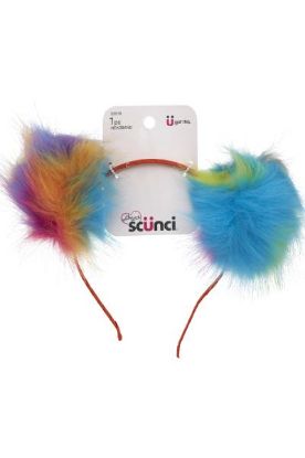 Picture of Scunci Pom Pom Headband 1 Pc