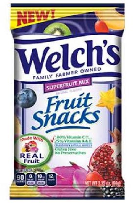 Picture of Welch/'s Fruit Snacks Superfruit Mix 2.25 Oz