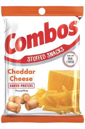 Picture of Combos Stuffed Snacks Cheddar Cheese Baked Pretzel 6.30 Oz