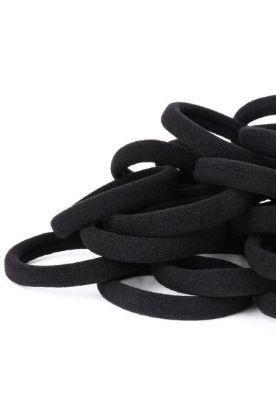 Picture of Dhe Black Hair Bands 60 Ct