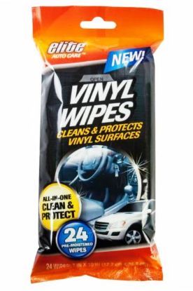 Picture of Elite Vinyl Wipes 24 Pack