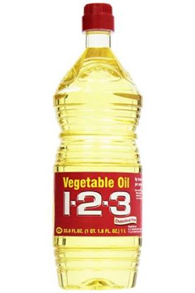 Picture of 1-2-3 Vegetable Oil 33.80 Oz