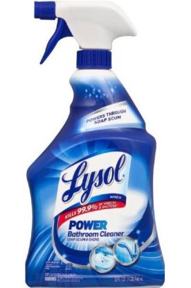 Picture of Lysol Power Bathroom Cleaner 22 Oz