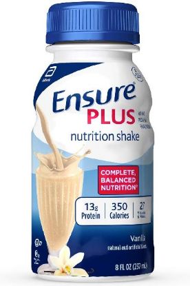 Picture of Ensure Plus Nutrition Shake Vanilla 8 Oz