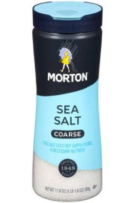 Picture of Morton Sea Salt Coarse 17.60 Oz
