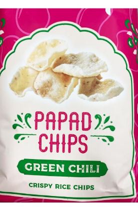 Picture of Deep Green Chilli Papad Chips 3.50 Oz