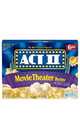 Picture of Act 2 Movie Theater Butter Popcorn 8.25 Oz
