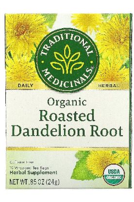 Picture of Traditional Medicinals Organic Roasted Dandelion Root 0.85 Oz