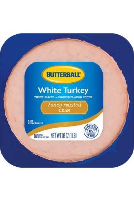 Picture of Butterball White Turkey Honey Roasted Lean 16 Oz