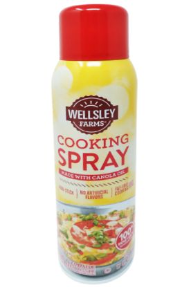Picture of Wellsley Farms Cooking Spray Made With Canola Oil 17 Oz