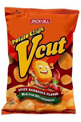 Picture of Jack N Jill V-Cut Cheese Potato Chips 2.12 Oz