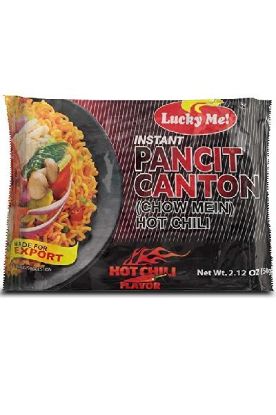 Picture of Pancit Canton Hot Chili Chow Mein Noodles 2.12 Oz