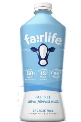 Picture of Fairlife Fat Free Ultra-Filtered Milk 52 Oz