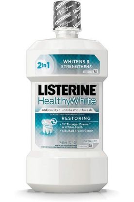 Picture of Listerine Healthy White Restoring Clean Mint Mouthwash 946 Ml
