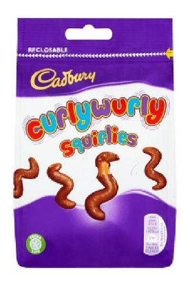 Picture of Cadbury Curly Wurly Squirlies Chocolate 110 Grams