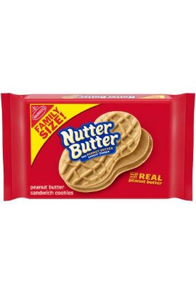 Picture of Nabisco Nutter Butter Peanut Butter Cookies Family Pack 16 Oz