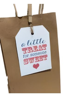 Picture of Sweet Treat Gift Labels 12pc 3 Sheets