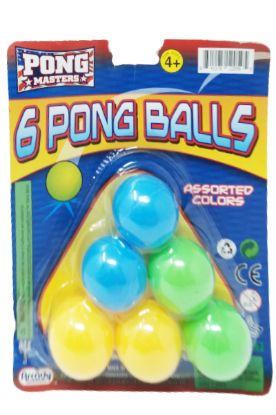 Picture of 6 Pong Balls 1 Pc