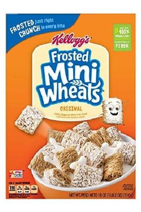 Picture of Kellogg/'s Frosted Mini Wheats Original Cereal 510 Grams