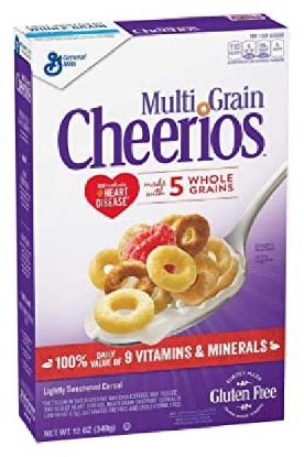 Picture of General Mills Multigrain Cheerios Cereal 342 Grams