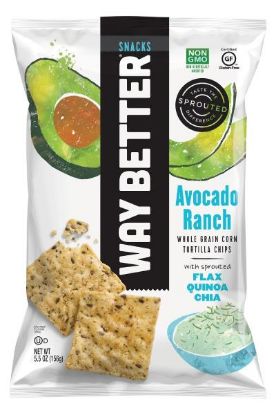 Picture of Whole Grain Avocado Ranch Tortilla Chips 156 Grams