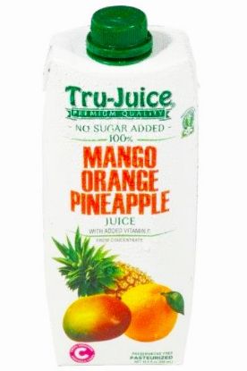 Picture of Tru Juice Mango Orange Pineapple Juice 500 Ml