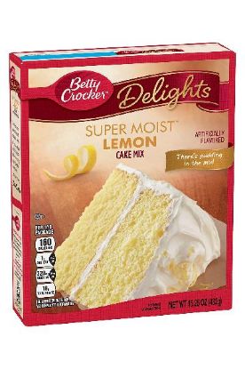Picture of Betty Crocker Super Moist Lemon Flavor Cake Mix 432 Grams