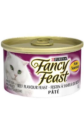 Picture of Purina Fancy Feast Pate Beef Flavor Feast 85 Grams