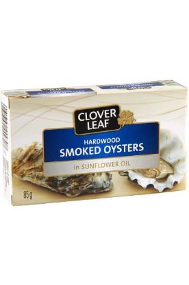 Picture of Cloverleaf Smoked Oysters 85 Grams