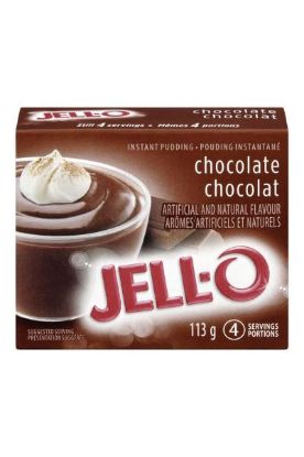 Picture of Jell - O Chocolate Instant Pudding 113 Grams