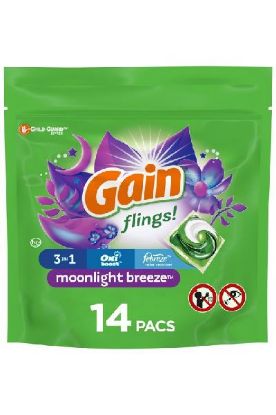 Picture of Gain 3 In 1 Moonlight Breeze Flings 14 Ct