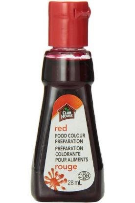 Picture of Club House Red Food Colour 28 Ml