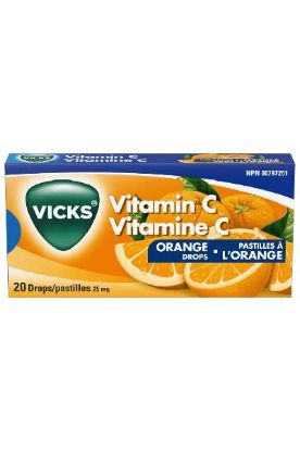 Picture of Vicks Vitamin C Orange Drops 20 Drops
