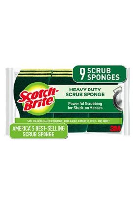Picture of Scotch Brite Heavy Duty Scrub Sponge 9 Pcs