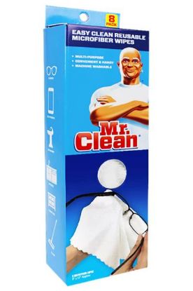Picture of Mr Clean Cloth Micro Fiber Reusable 8pk Mrc 8 Ct